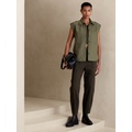 bananarepublic Steppe Linen-Blend Pocket Shirt