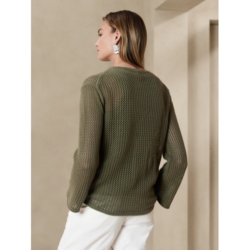 바나나리퍼블릭 Open Stitch Sweater