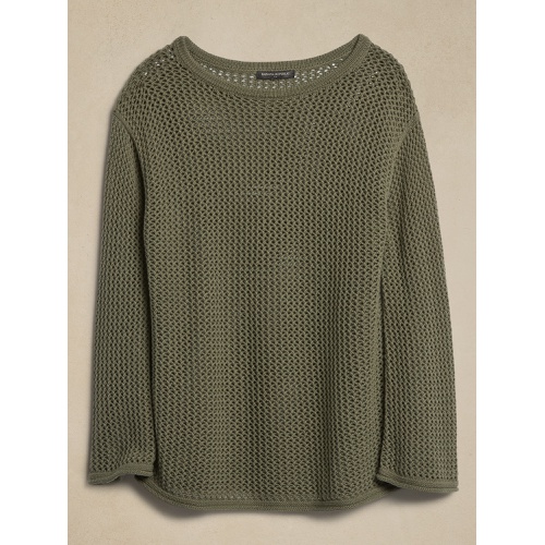 바나나리퍼블릭 Open Stitch Sweater