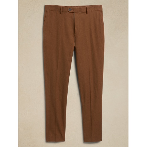 바나나리퍼블릭 Tailored-Fit Cotton-Linen Suit Trouser