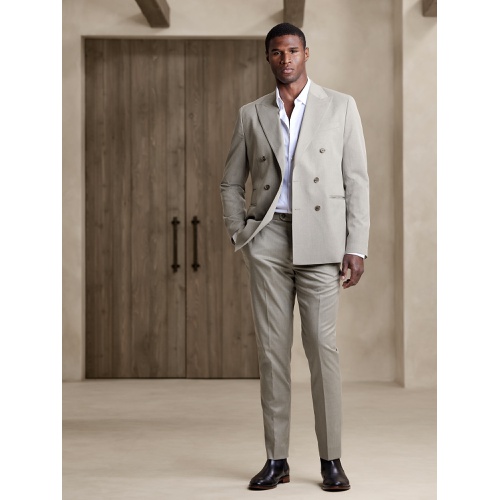 바나나리퍼블릭 Tailored-Fit Textured Suit Trouser