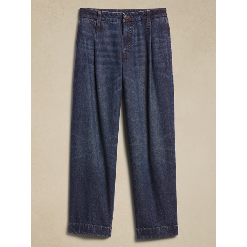 바나나리퍼블릭 Luxe Mid-Rise Straight Jean