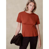 Ponte Corset T-Shirt