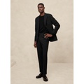 Modern Classic Plain Weave Suit Jacket