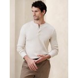 Slim Mini Rib Henley