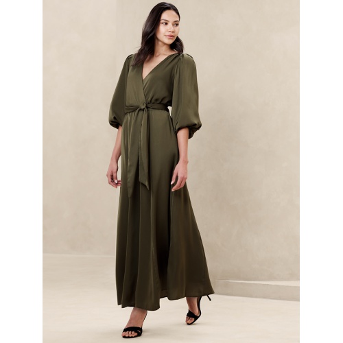 바나나리퍼블릭 Blouson Maxi Dress