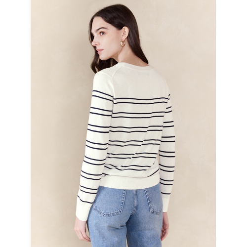 바나나리퍼블릭 Striped Forever Sweater