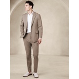 Tailored-Fit Knit Suit Trouser