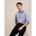 Slim Linen-Blend Shirt