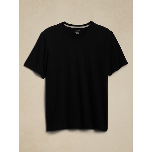 바나나리퍼블릭 Midweight V-Neck T-Shirt