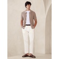 Tailored-Fit Linen-Blend Trouser