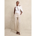 Twill Wide-Leg Pant