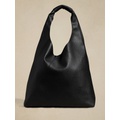 Vegan Leather Slouchy Tote