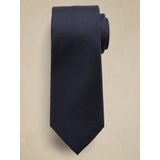 Solid Silk-Blend Tie