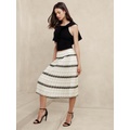 Pleated Midi Skirt