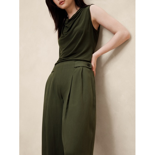 바나나리퍼블릭 Tencel Pleated Pant