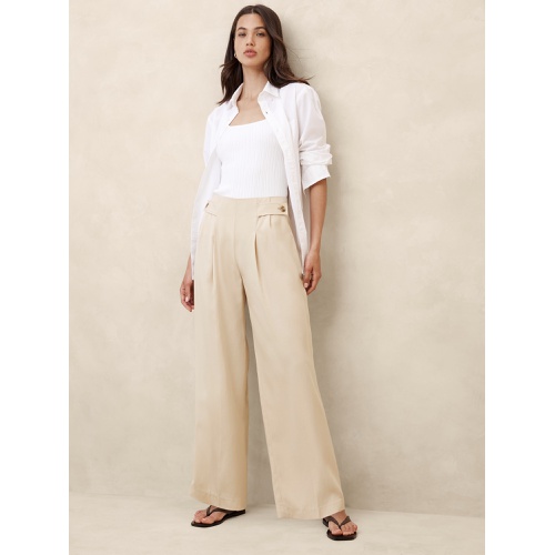 바나나리퍼블릭 Tencel Pleated Pant