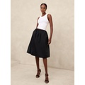 Taffeta Knee-Length Skirt