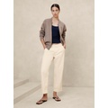 Twill Straight Pull-On Pant