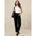 Twill Belted Tapered Pant