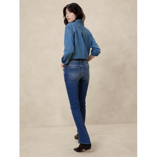 바나나리퍼블릭 Mid-Rise Bootcut Jean