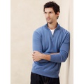 Merino Wool Quarter-Zip Sweater