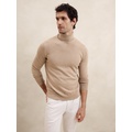 Merino Wool Turtleneck Sweater