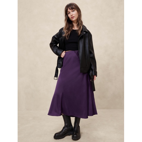 바나나리퍼블릭 Midi Slip Skirt