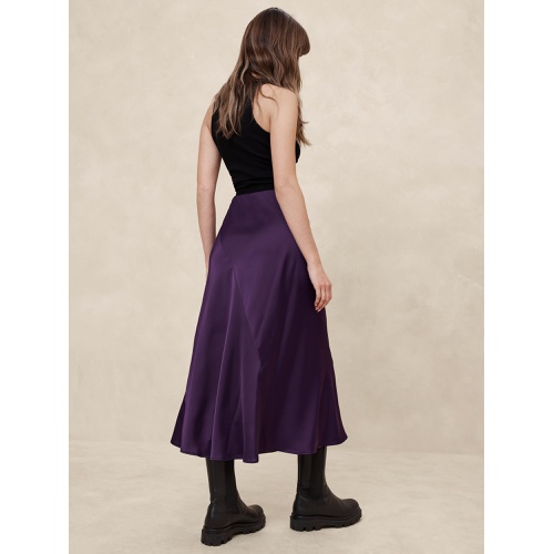 바나나리퍼블릭 Midi Slip Skirt