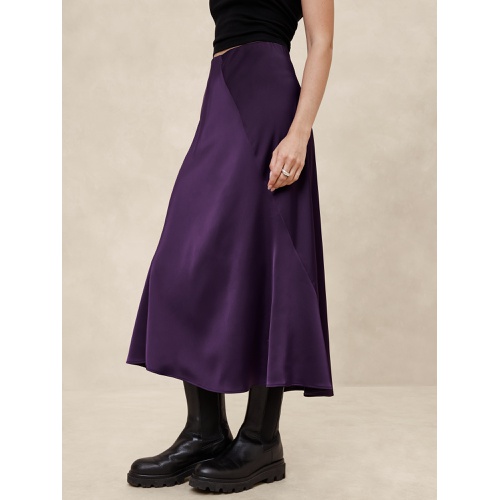 바나나리퍼블릭 Midi Slip Skirt