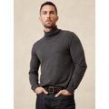 Merino Wool Turtleneck Sweater