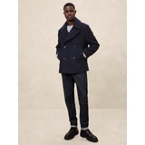 Wool-Blend Peacoat