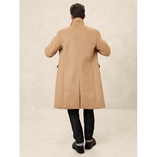 바나나리퍼블릭 Wool-Blend Topcoat