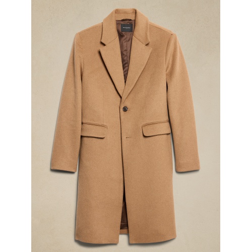 바나나리퍼블릭 Wool-Blend Topcoat