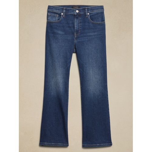 바나나리퍼블릭 High-Rise Bootcut Cropped Jean