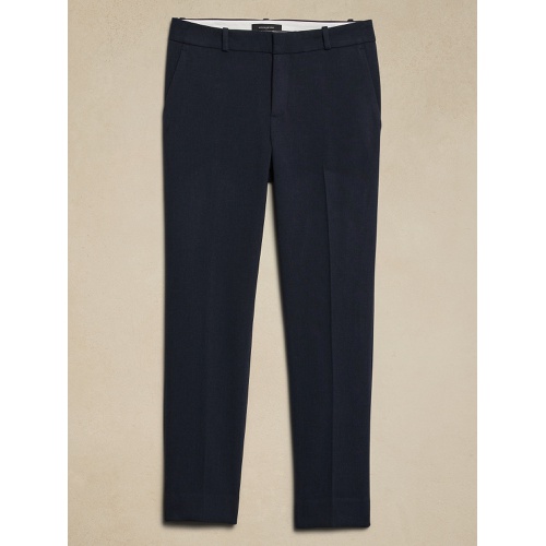 바나나리퍼블릭 Ryan Double Weave Straight Ankle Pant