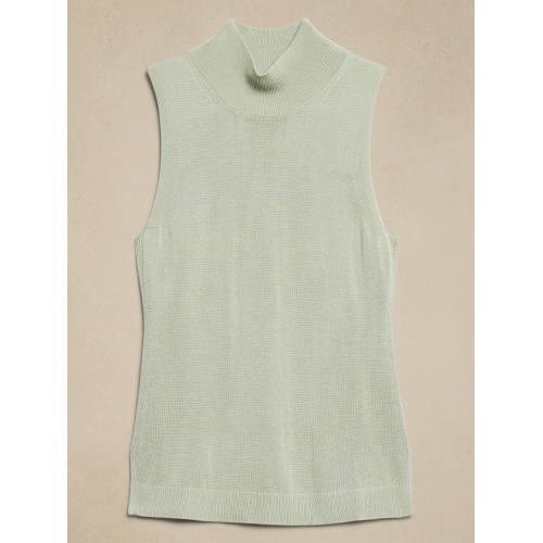 바나나리퍼블릭 Mock-Neck Sweater Tank