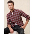 Slim Lightweight Flannel Shirt