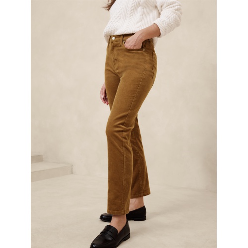 바나나리퍼블릭 High-Rise Slim Corduroy Pant