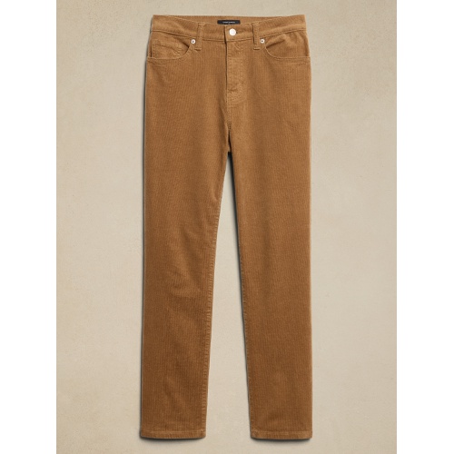 바나나리퍼블릭 High-Rise Slim Corduroy Pant