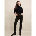 High-Rise Slim Corduroy Pant