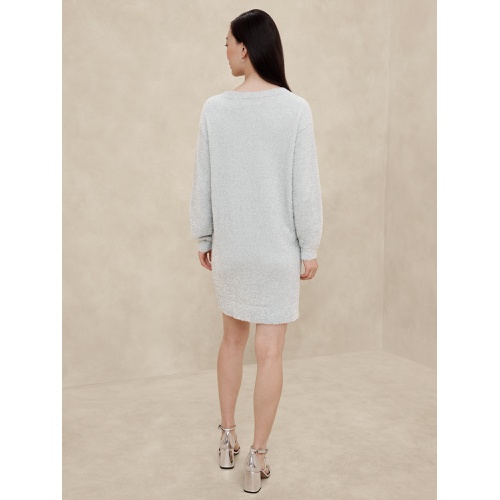 바나나리퍼블릭 Tinsel Mini Sweater Dress