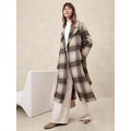 Double Face Wool-Blend Wrap Coat