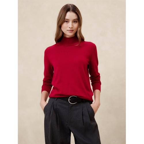 바나나리퍼블릭 Merino Wool Turtleneck Sweater