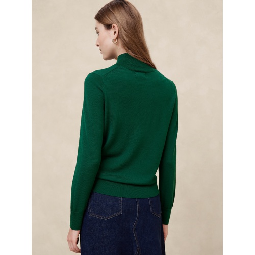 바나나리퍼블릭 Merino Wool Turtleneck Sweater