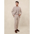 Tailored-Fit Flannel Suit Trouser