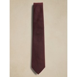 Burgundy Textured Tie