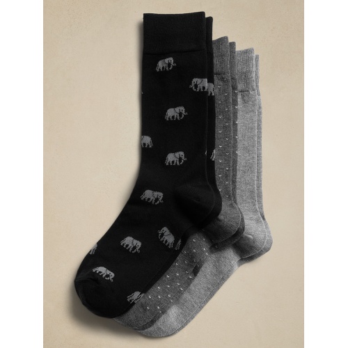 바나나리퍼블릭 Trouser Socks (3 Pack)