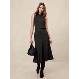 Lurex Midi Sweater Skirt