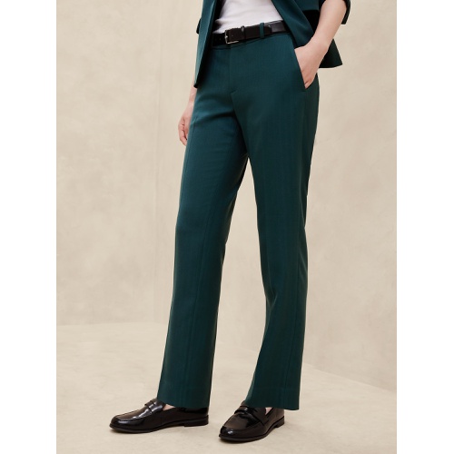 바나나리퍼블릭 Stretch Twill Ryan Herringbone Straight Pant